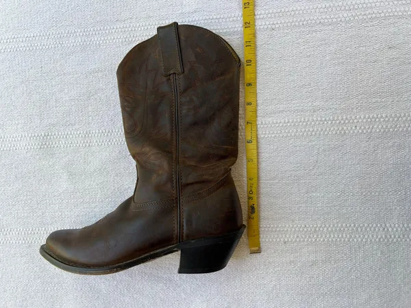 Durango Brown Leather Western Cowgirl Boots Size 7 - Image 9