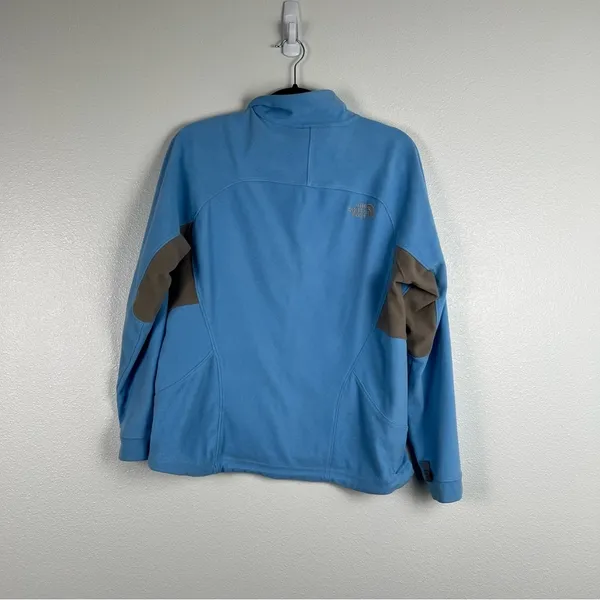 The North Face Fleece Full Zip Blue‎ Sz M - Image 7
