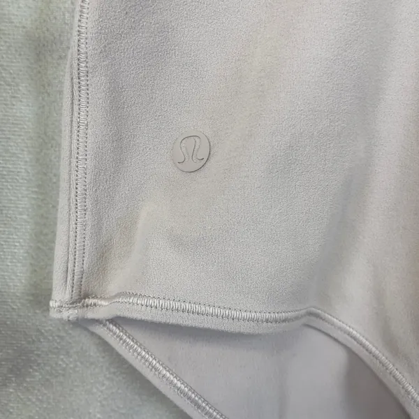 Lululemon Full‎ Freedom Bodysuit Size 8 Smoky Blush Pink Scoop Neck Yoga Ballet - Image 4