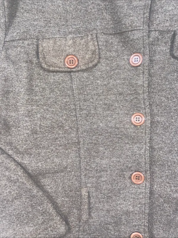 One Step Ahead Dark Brown Button - Image 3