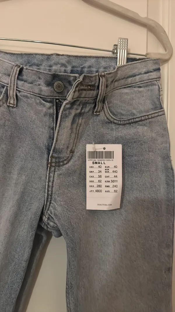 Brandy Melville, Jon Gault jeans size small - Image 2