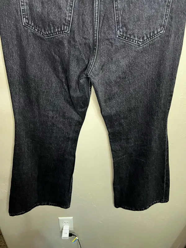 Denim Forum Aritzia Black The Marlene 60’s‎ High Rise Flare Jeans - Image 10