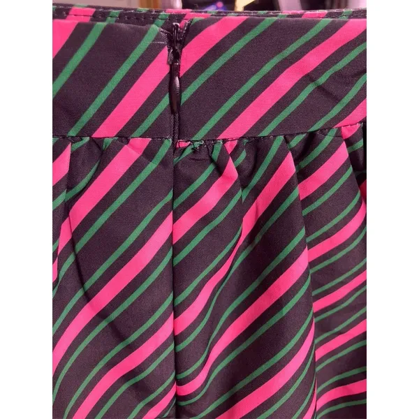 Wicked Bubble Skirt Womens XXS Pink Green Striped Paul Tazewell Target Movie NWT - Image 7