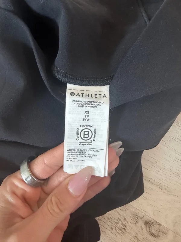 Athleta Black Biker Shorts - Image 5