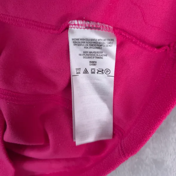 Columbia Sweatshirt Womens L Pink Quarter Zip‎ Fleece Pullover Outdoor Gorpcore - Image 8