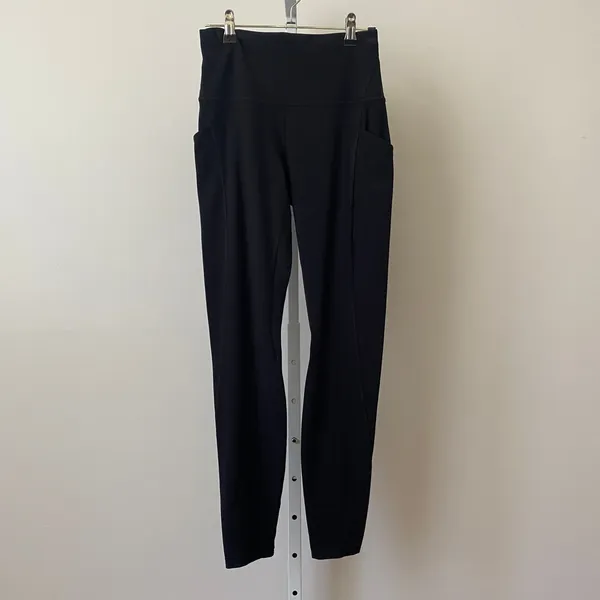 Lululemon Size 6 Black Fast and Free High-Rise Tight 25" Pockets Leggings - Image 6