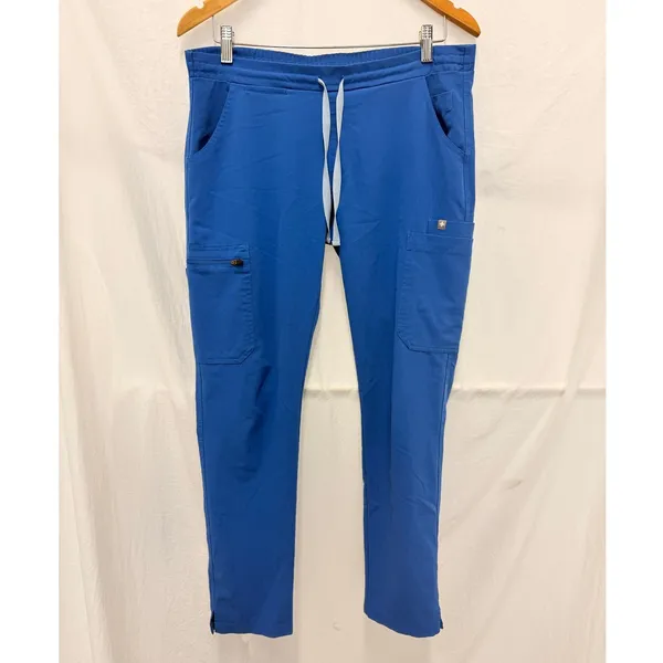 FIGS Scrub Set Catarina XS & Yola Skinny XS Royal Blue‎ - Image 3
