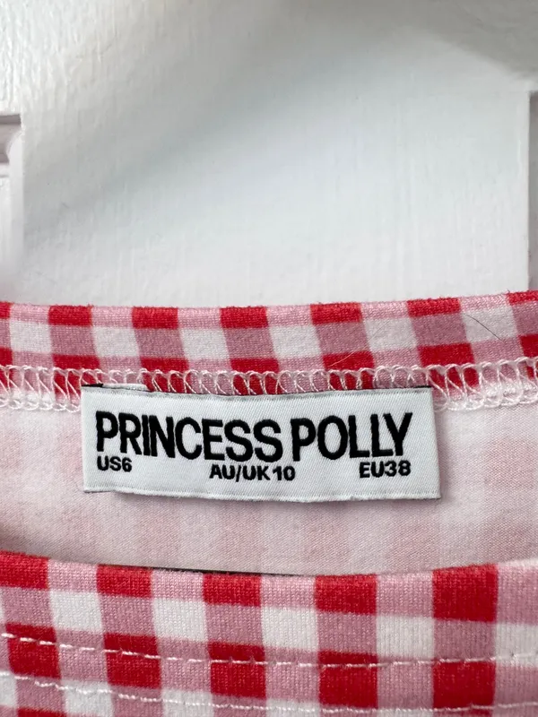 Princess Polly gingham lemon tshirt 6 - Image 2