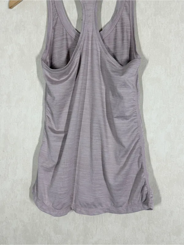 Vuori Women’s Lux Racerback Performance Tank Top in Pink XS - Image 7