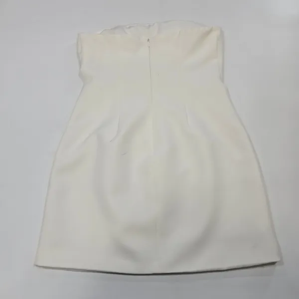 Superdown Isabel Strapless Mini Dress in White Small - Image 13