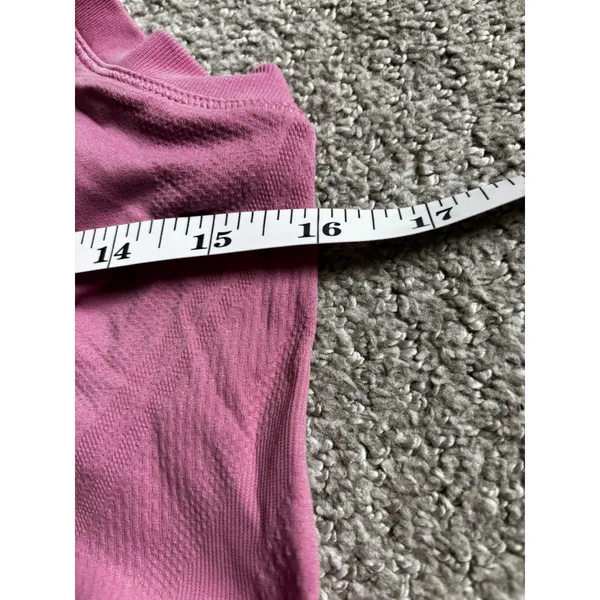 Athleta Momentum Tank Top S Purple Seamless Racerback Athletic Workout Gym - Image 3