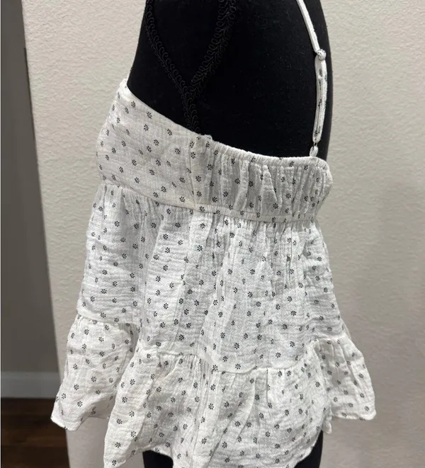 Millibon USA White Polka Dot Women's Top - Image 3
