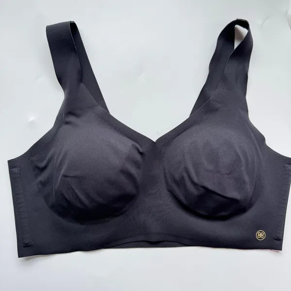 HONEYLOVE Wire-Free Bra Black Soft Form Comfort T Shirt Bra Size Medium - Image 2
