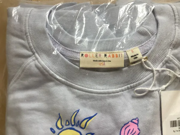 Roller rabbit By the sea crew neck (light blue)  - Image 2