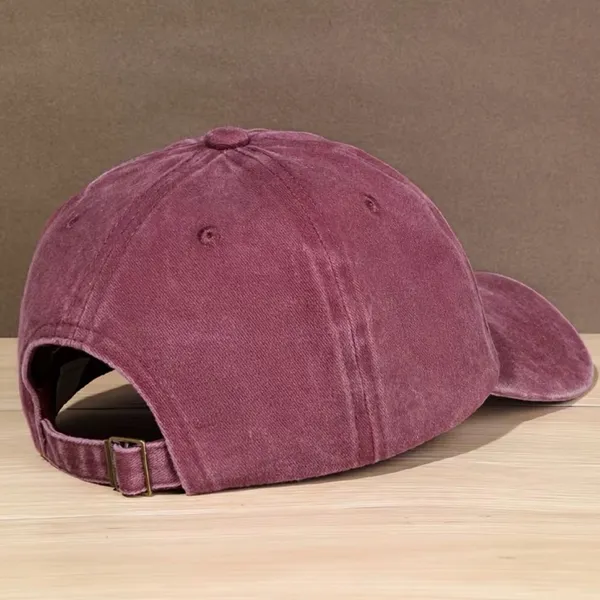 NWT Overstimulated Embroidered Maroon Burgundy Baseball Hat Adjustable Cap - Image 2
