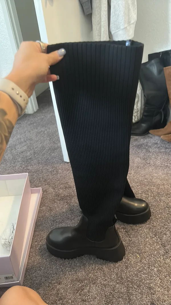 Madden Girl Platform Sock Boot - Image 3