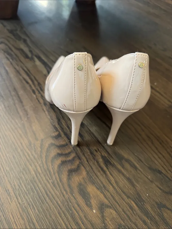 BCBGeneration Patent Nude Pointed Toe Heels - Image 4