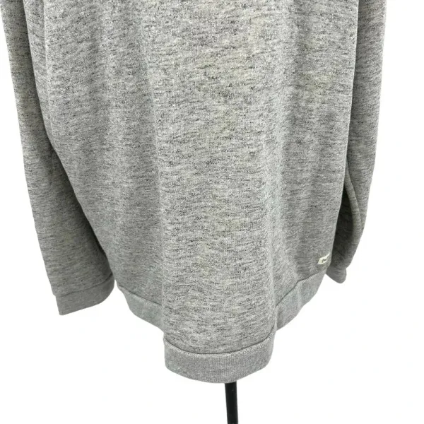 Marine Layer Heather Gray Fluent Crew Neck Pullover Sweatshirt‎ Size Large - Image 3