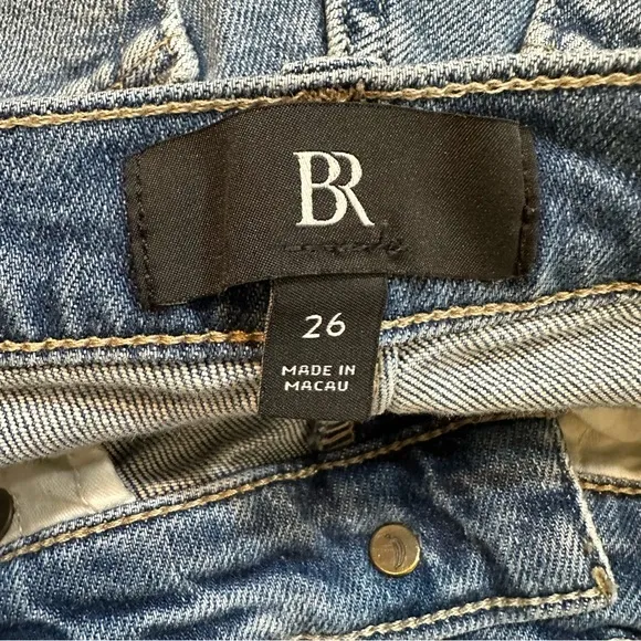 Banana Republic Women's The Straight Leg Denim Jeans Size 26 Medium Wash‎ - Image 9