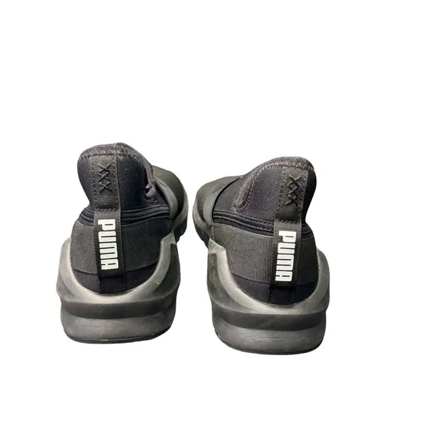 Puma Womens Black Slip-On Sneakers Size 8 Athletic Casual Shoes No Box - Image 4