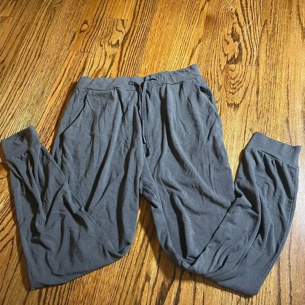 Cozy Earth Jogger Pants Size M Charcoal Grey Lounge Sweatpants - Image 3