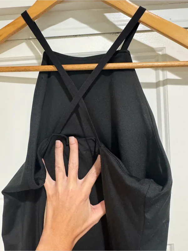 Madewell Flex Fitness Dress in Black Size Small - Image 9