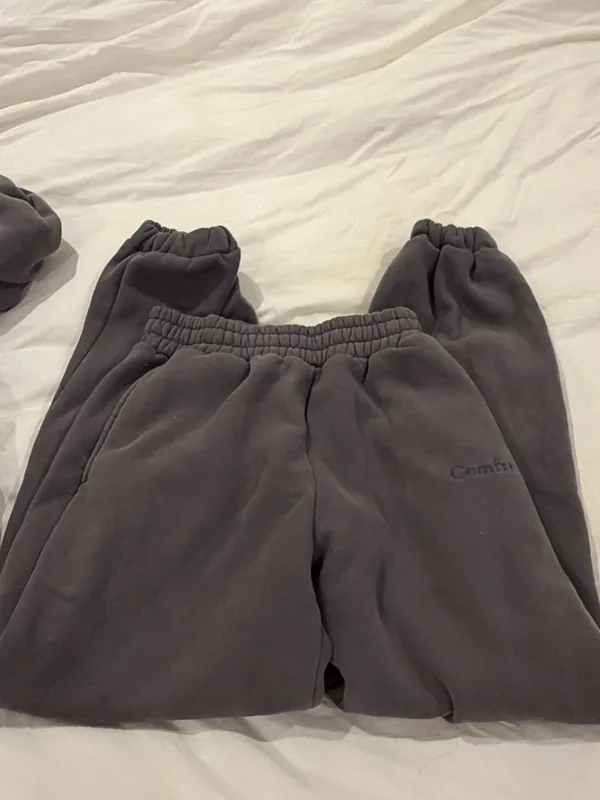 Comfrt sweatpants and sweatshirt set steel grey - Image 6
