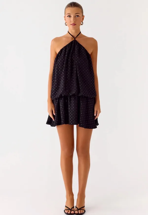 Peppermayo Mini Black Dress - Image 3
