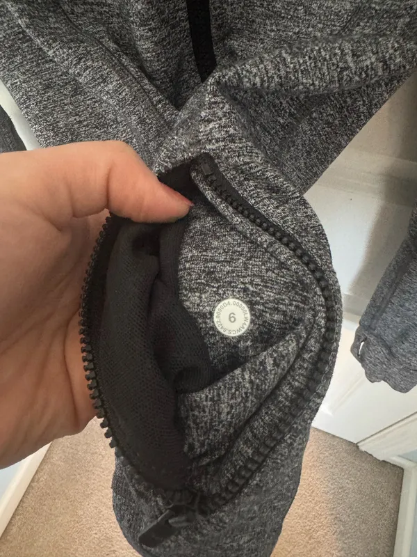 Lululemon Define Jacket Heathered Black 6 - Image 6