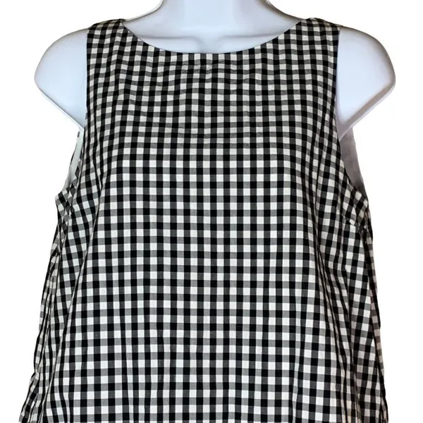 Vineyard Vines black Checkered dress‎ - Image 2