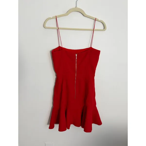 White‎ Fox Boutique Red Mini Dress size medium - Image 3