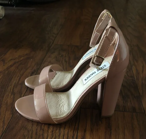 Steve Madden Nude Heels - Image 6