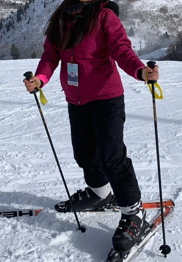 Magenta Ski Jacket Purple Size XS - Image 2