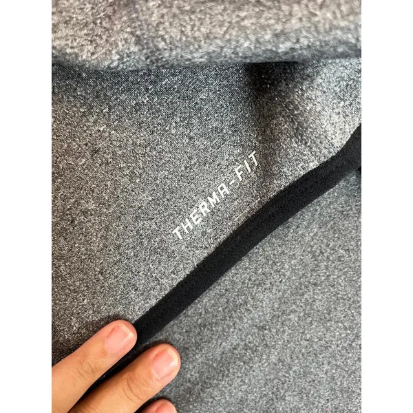 Nike Hot Pink Gray Therma-Fit Pullover Hoodie Sweatshirt Womens Size M NWT - Image 6