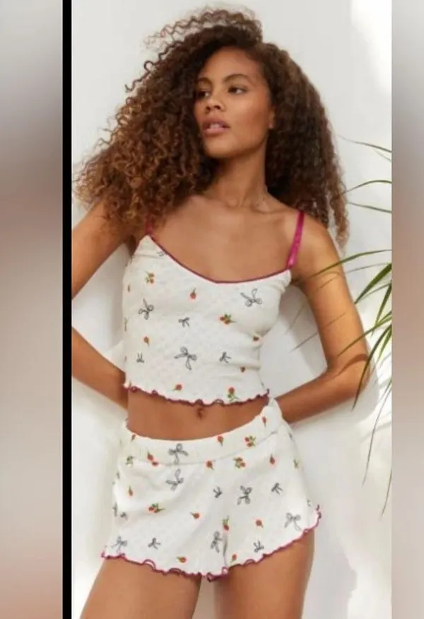 Urban Outfitters Out from Under Pointelle Sleep Set - Image 6
