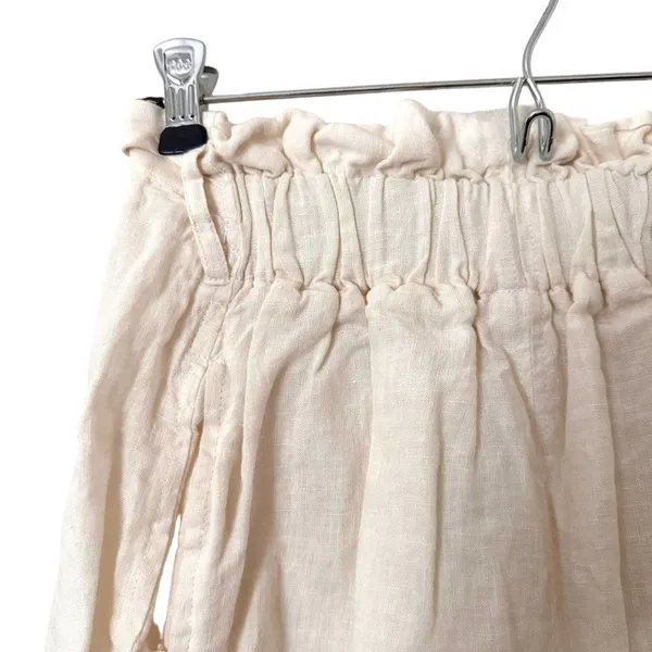 WINSTON‎ WHITE Linen Blend High Rise Short Sz S - Image 3