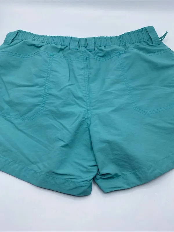 AFTCO American Fishing Tackle Co. Teal Blue Fishing Shorts Women's 8 Outdoor - Image 3