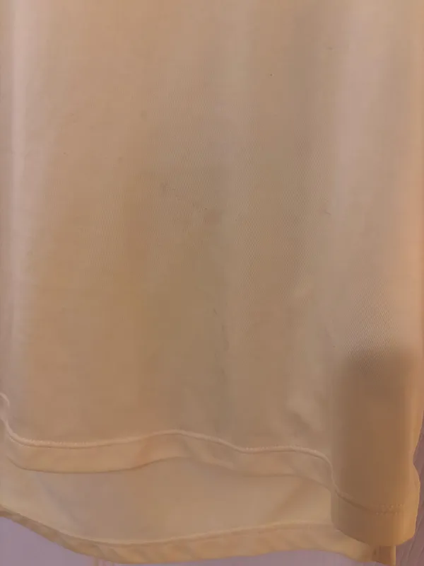 Nike Dri-Fit Cropped Yellow Tee  - Image 4