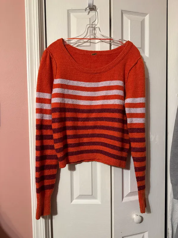 Free People Sweater Knit Women’s complete me striped - Image 4