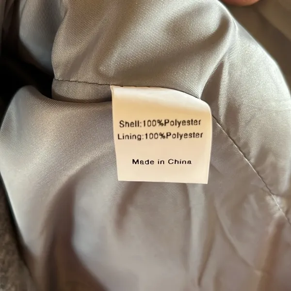 NWT Agnes Orinda Gray Coat Size 1X - Image 7