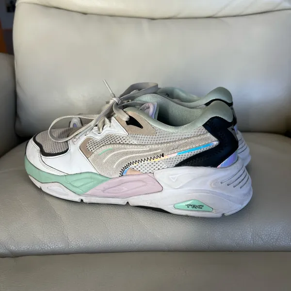 PUMA TRC Mira Dimensions Sneakers In White/‎ nimbus Cloud Size 8 - Image 5