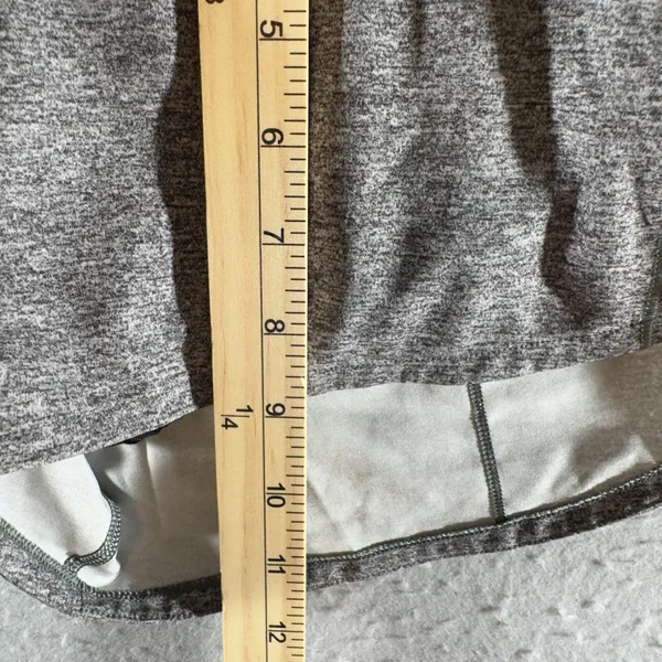 1680 | Lululemon‎ Speed Up Running Workout Shorts Heathered Gray Women 6 - Image 4