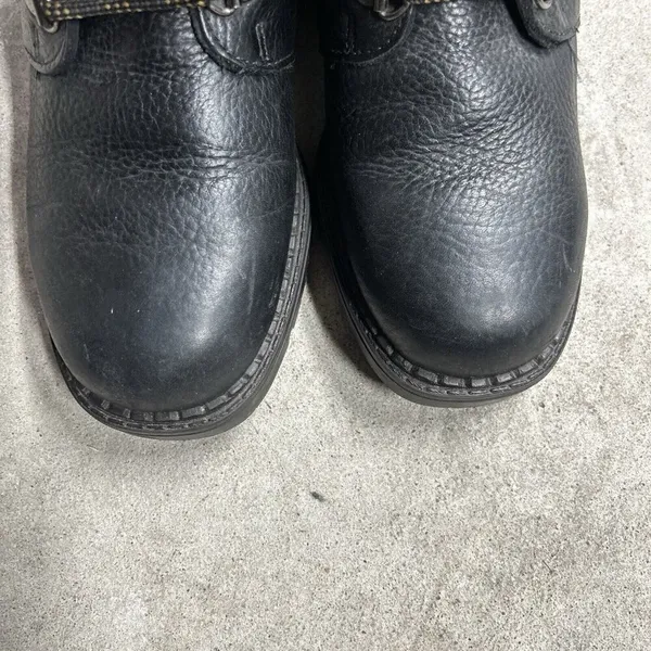 Blondo Genuine Shearling Mouton Leather Waterproof Boots Vintage Size 7.5 B - Image 3