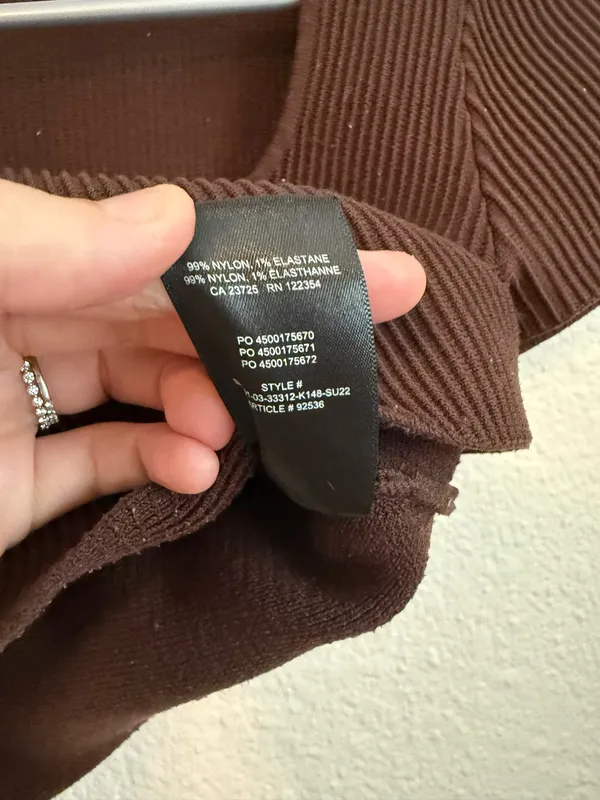 Aritzia Babaton Sculpt Knit Square Neck Top - Image 6