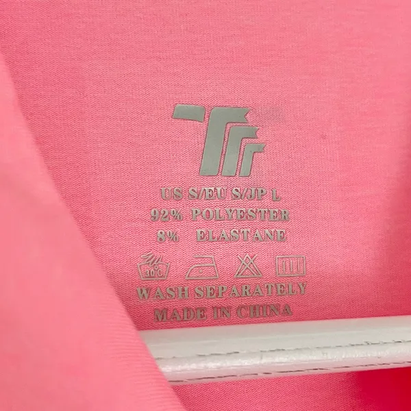 NEW Travels Together With You Polo Shirt Top Bright Pink Women’s Size Small - Image 5