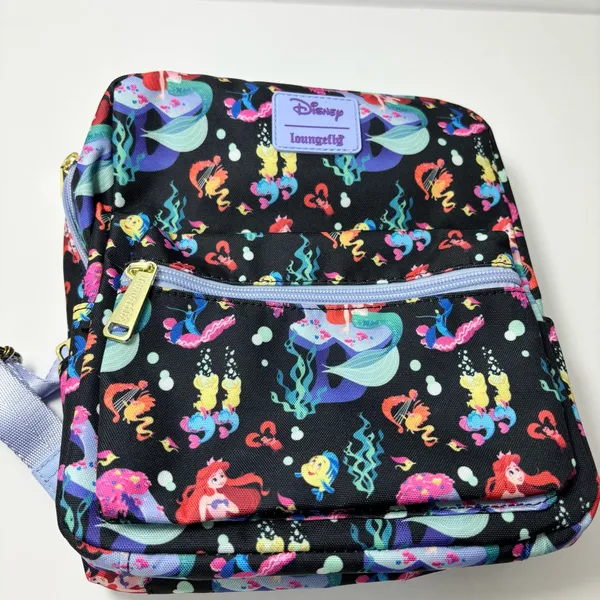 Loungefly Disney The Little Mermaid Under The Sea Nylon‎ Mini Backpack - Image 12