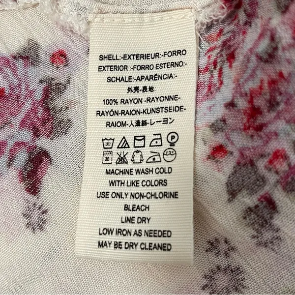 Free People Tree Swing Floral Sleeveless Tunic Mini Boho Dress S - Image 11