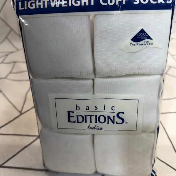 Basic Editions Lightweight VTG Cuff Socks 9 - Image 8