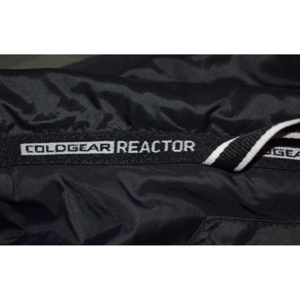 Under Armour ColdGear Reactor Jacket Womens Medium Black Excellent Quilted Storm - Image 8