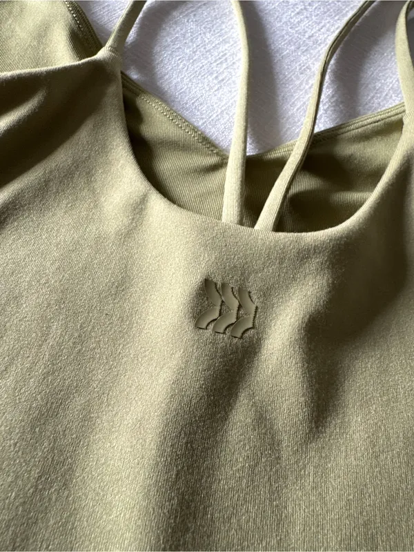 All in Motion Short Sculpt Bodysuit, Sage Green - Large - Image 5